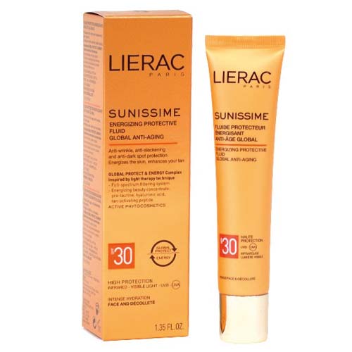 Lierac Yüz ve Dekolte Bölgesi İçin Global Yaşlanma Karşıtı Güneş Kremi SPF30 40ml - Melori