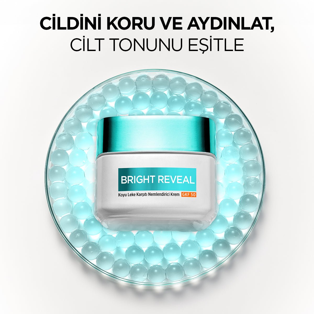 Loreal Paris Bright Reveal Koyu Leke Karşıtı, Cilt Tonu Eşitleyici Spf50 Nemlendirici Krem Niasinamid 50ml - Melori