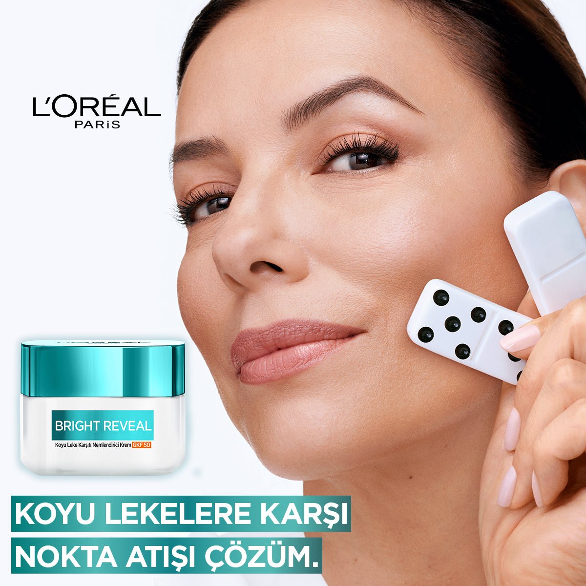 Loreal Paris Bright Reveal Koyu Leke Karşıtı, Cilt Tonu Eşitleyici Spf50 Nemlendirici Krem Niasinamid 50ml - Melori