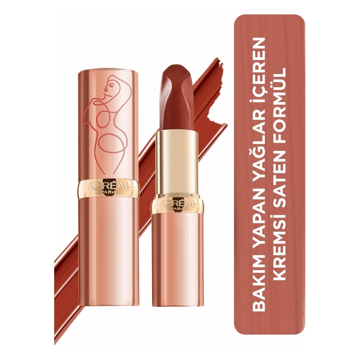 Loreal Paris Color Riche Les Nus Ruj 182 Nu Extreme - Melori