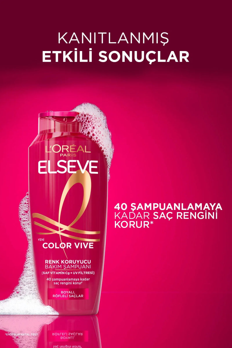 Loreal Paris Elseve Colorvive Renk Koruyucu Bakım Şampuanı 300 ml - Melori