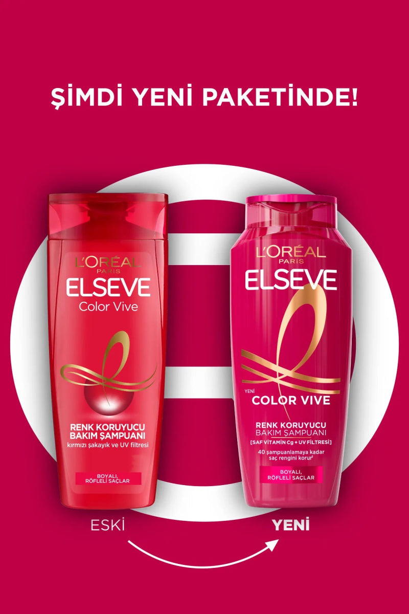 Loreal Paris Elseve Colorvive Renk Koruyucu Bakım Şampuanı 300 ml - Melori