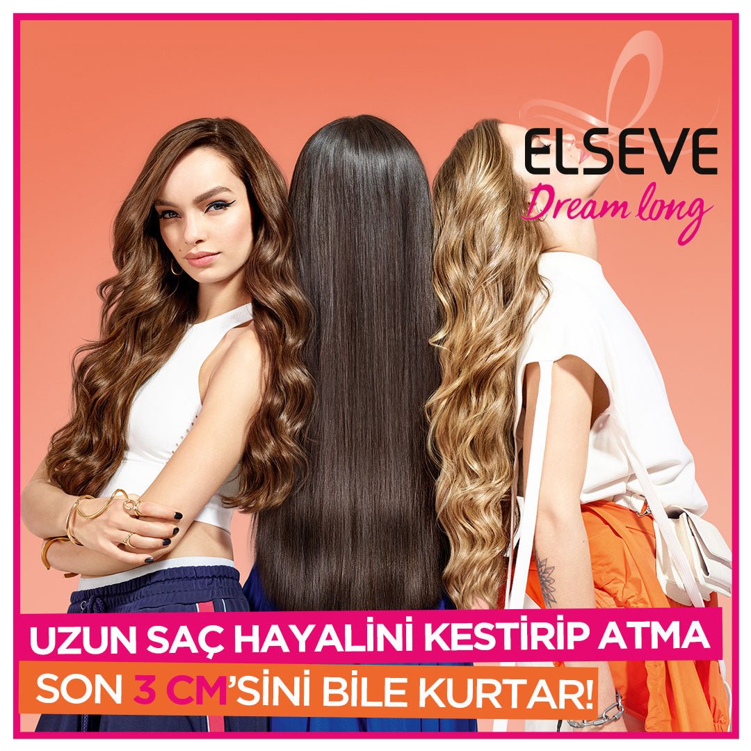 Loreal Paris Elseve Dream Long Bye - Bye Makas Saç Bakım Kremi 200 ml - Melori