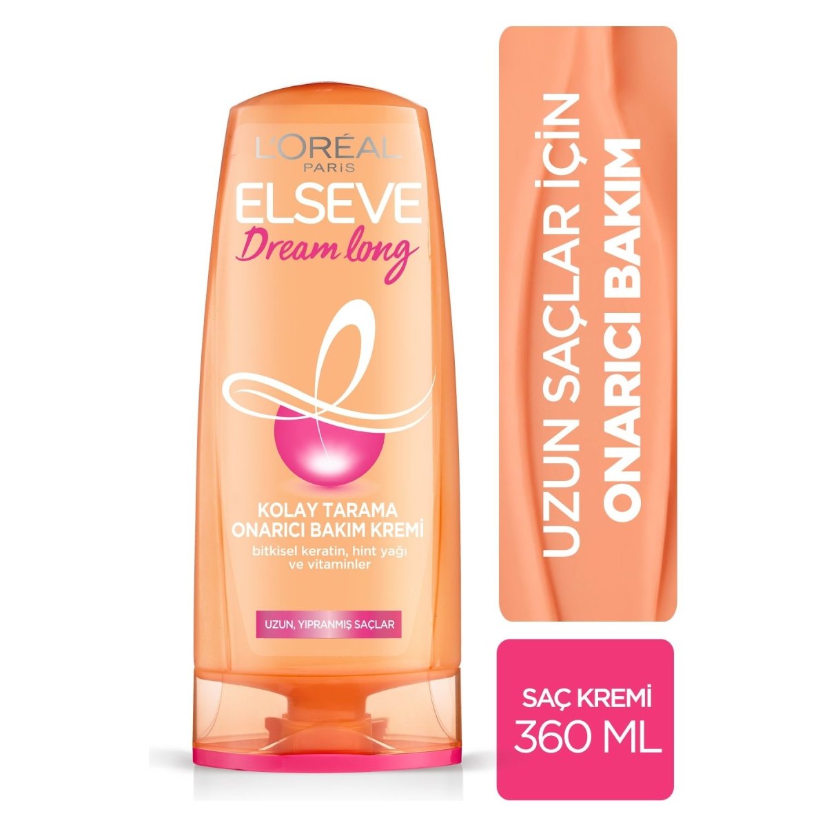 Loreal Paris Elseve Dream Long Kolay Tarama Saç Bakım Kremi 360ml - Melori