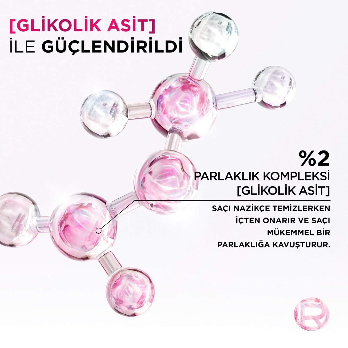 Loreal Paris Elseve Glycolic Gloss Mükemmel Parlaklık için Bakım Yapan Şampuan 200ml - Melori