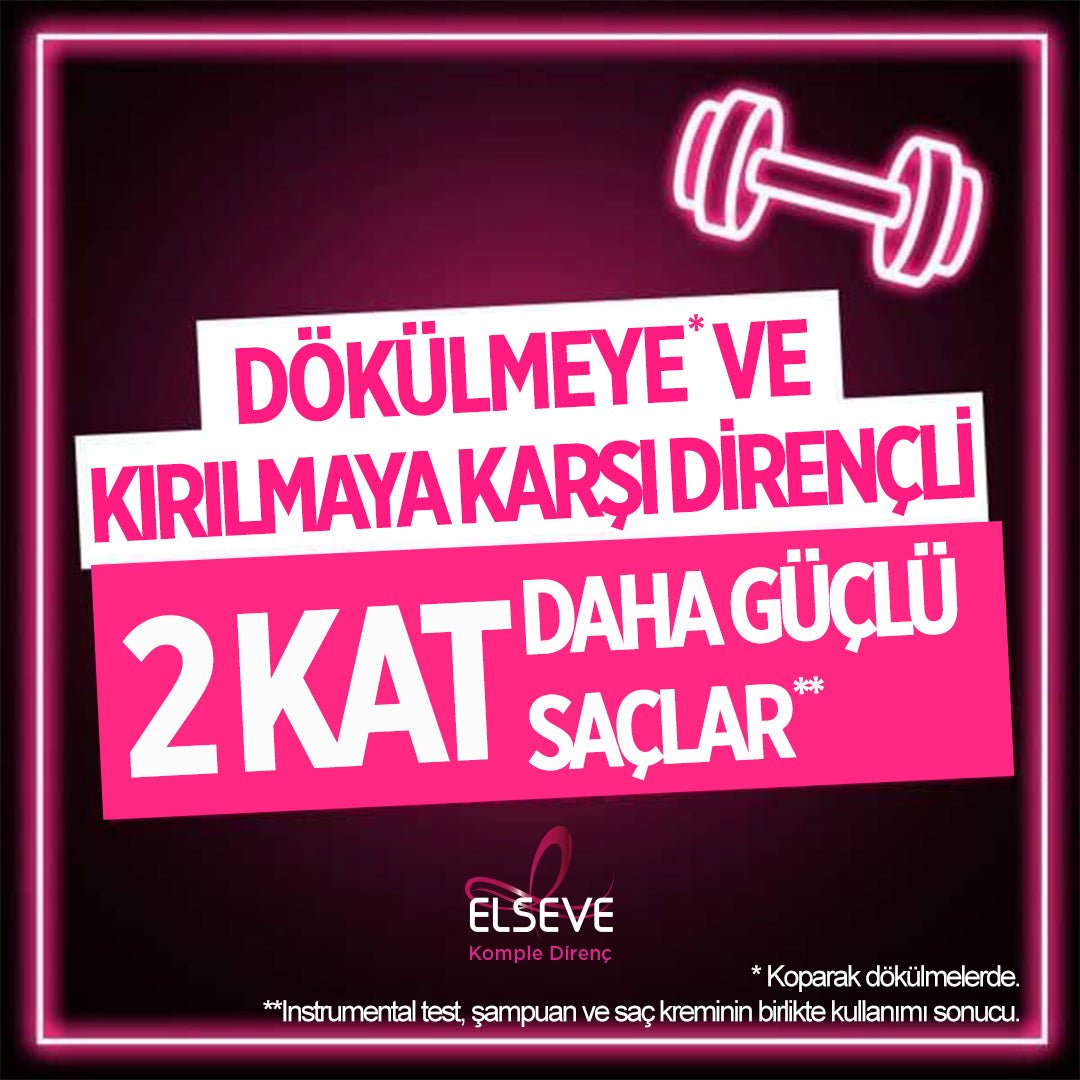 Loreal Paris Elseve Komple Direnç Dökülme Karşıtı Şampuan 360 ml - Melori