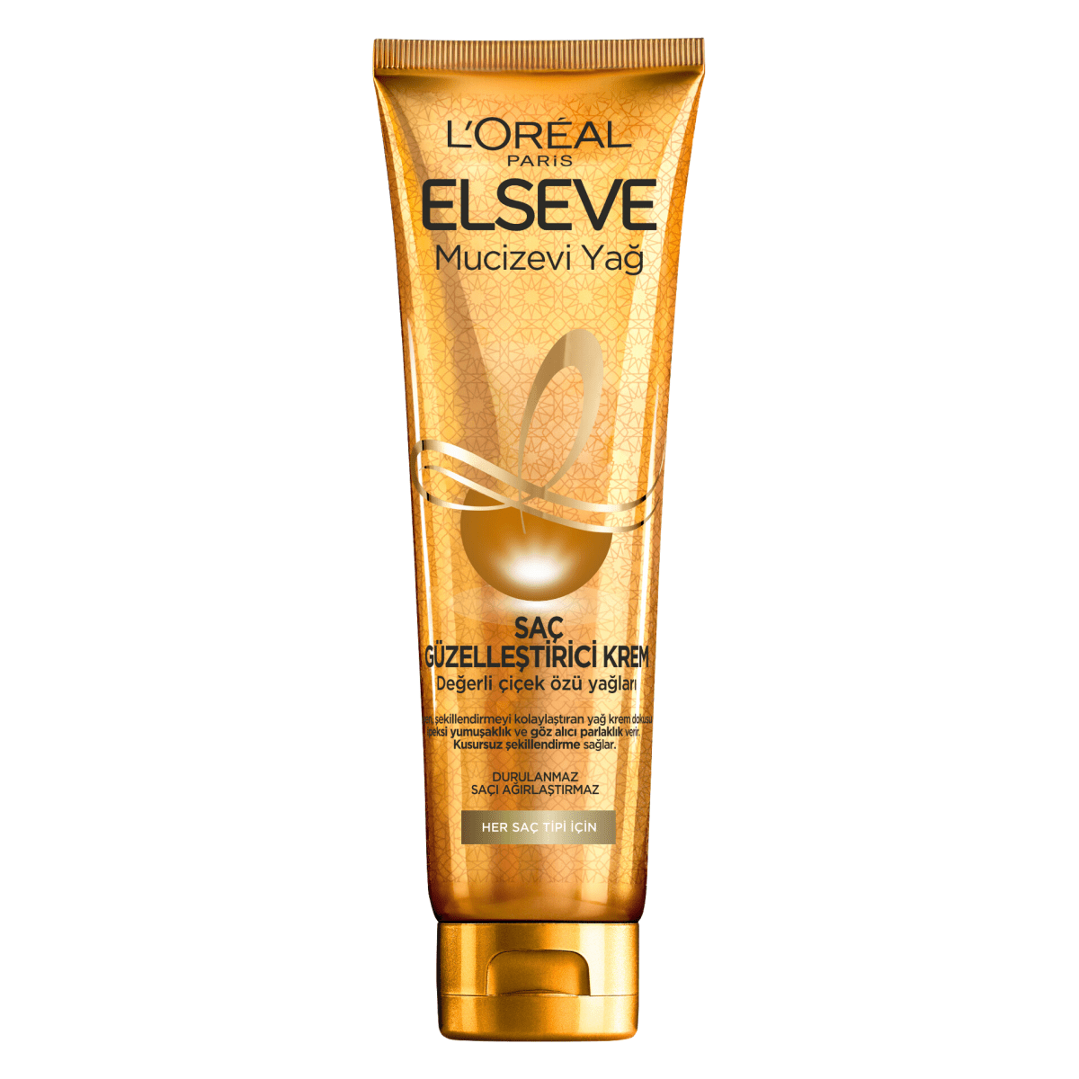 Loreal Paris Elseve Mucizevi Yağ Saç Güzelleştirici Krem 150 ml - Her Saç Tipi - Melori
