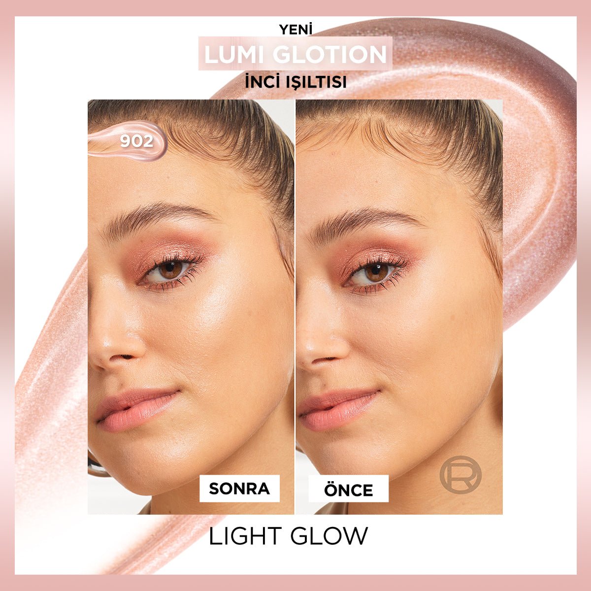 Loreal Paris Glotion All - In - One Doğal Işıltı 902 - Light Glow 40 ml - Melori