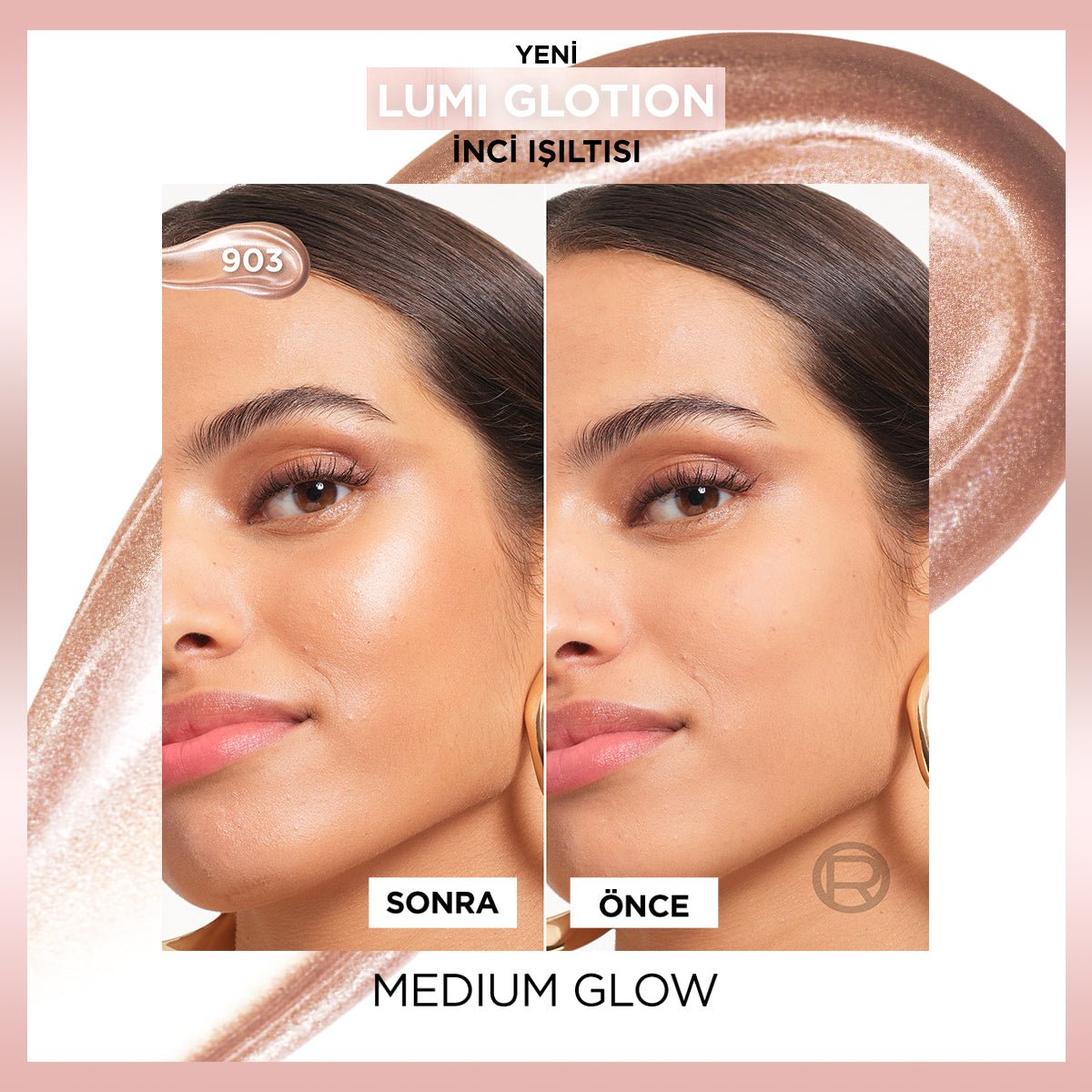 Loreal Paris Glotion All - In - One Doğal Işıltı 903 - Medium Glow - Melori