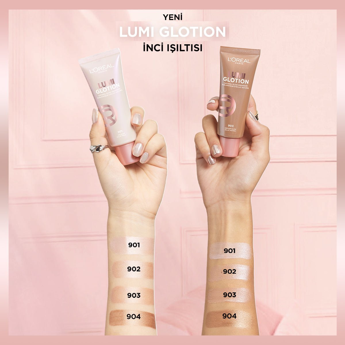 Loreal Paris Glotion All - In - One Doğal Işıltı 903 - Medium Glow - Melori