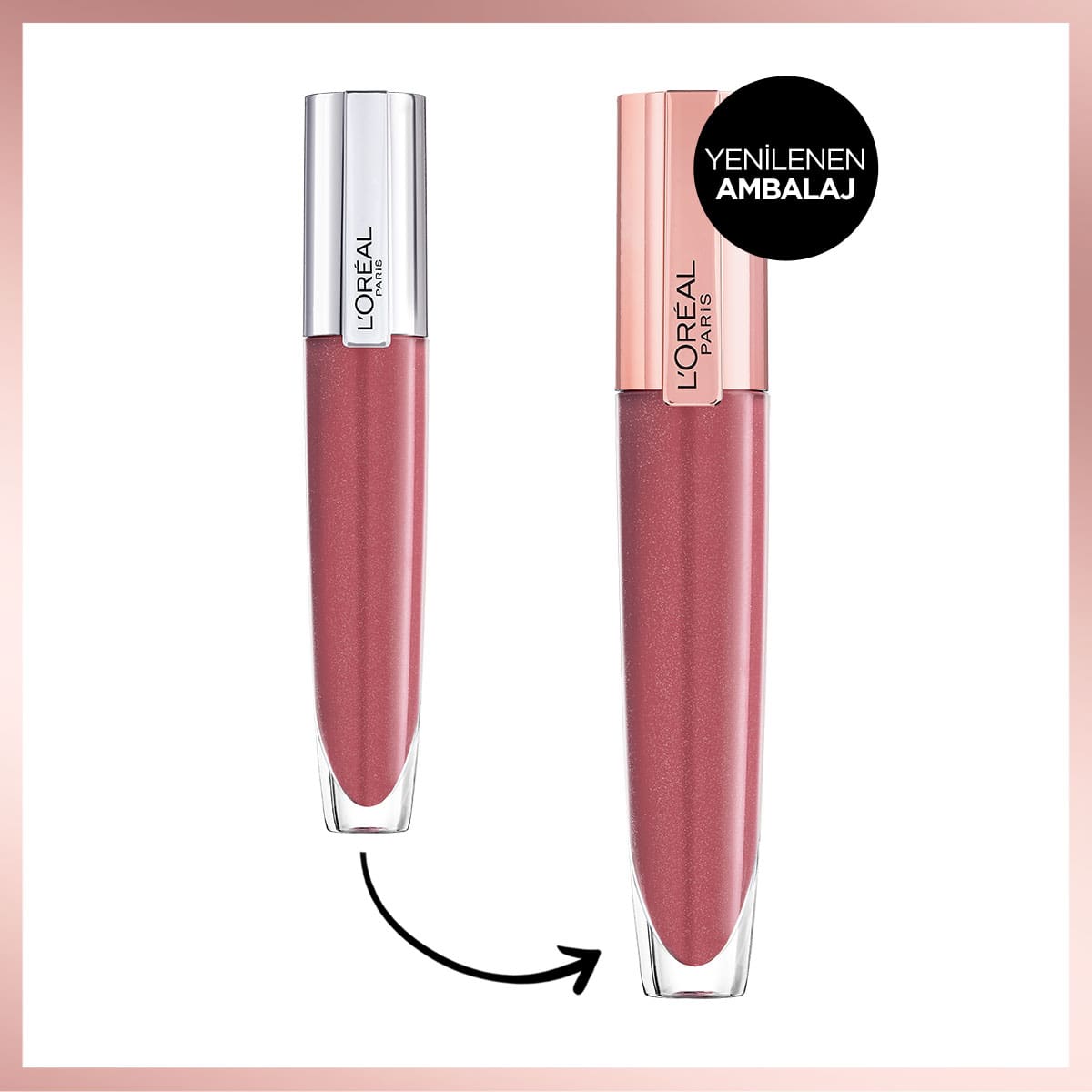 Loreal Paris Glow Paradise Balm in Gloss - Işıltı Veren Parlatıcı 404 I Insert - Melori