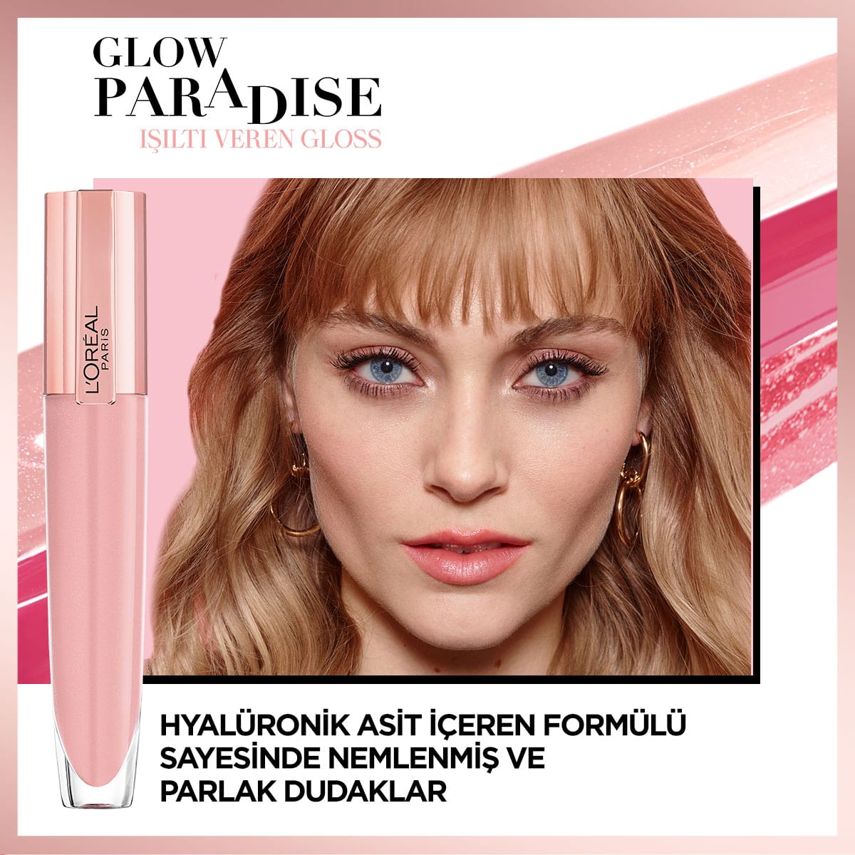 Loreal Paris Glow Paradise Balm in Gloss - Işıltı Veren Parlatıcı 412 I Heighten - Melori