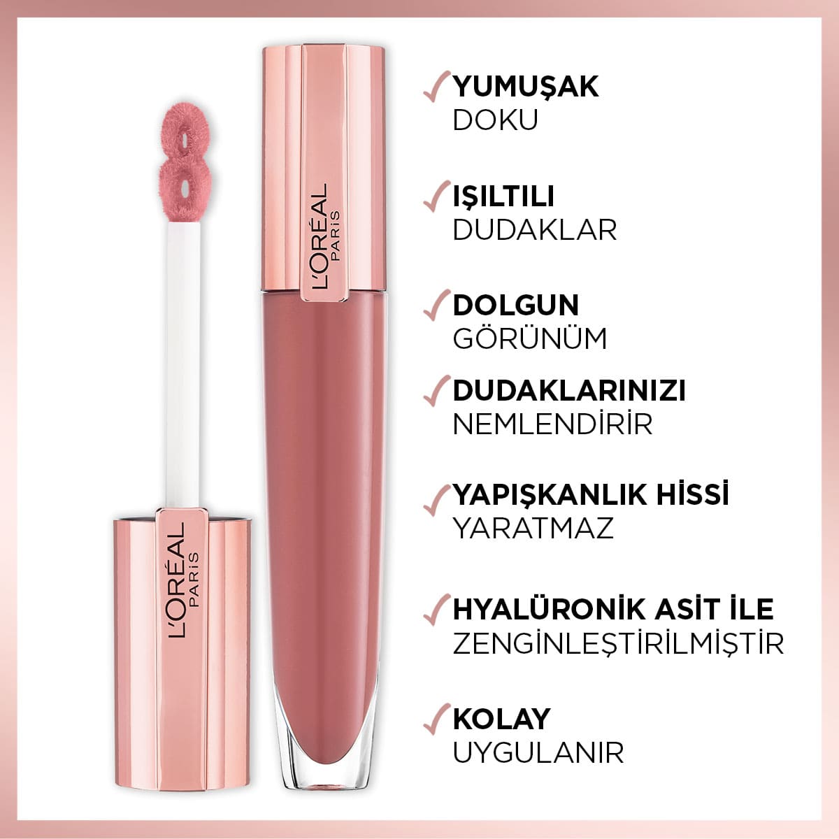 Loreal Paris Glow Paradise Balm in Gloss - Işıltı Veren Parlatıcı 412 I Heighten - Melori