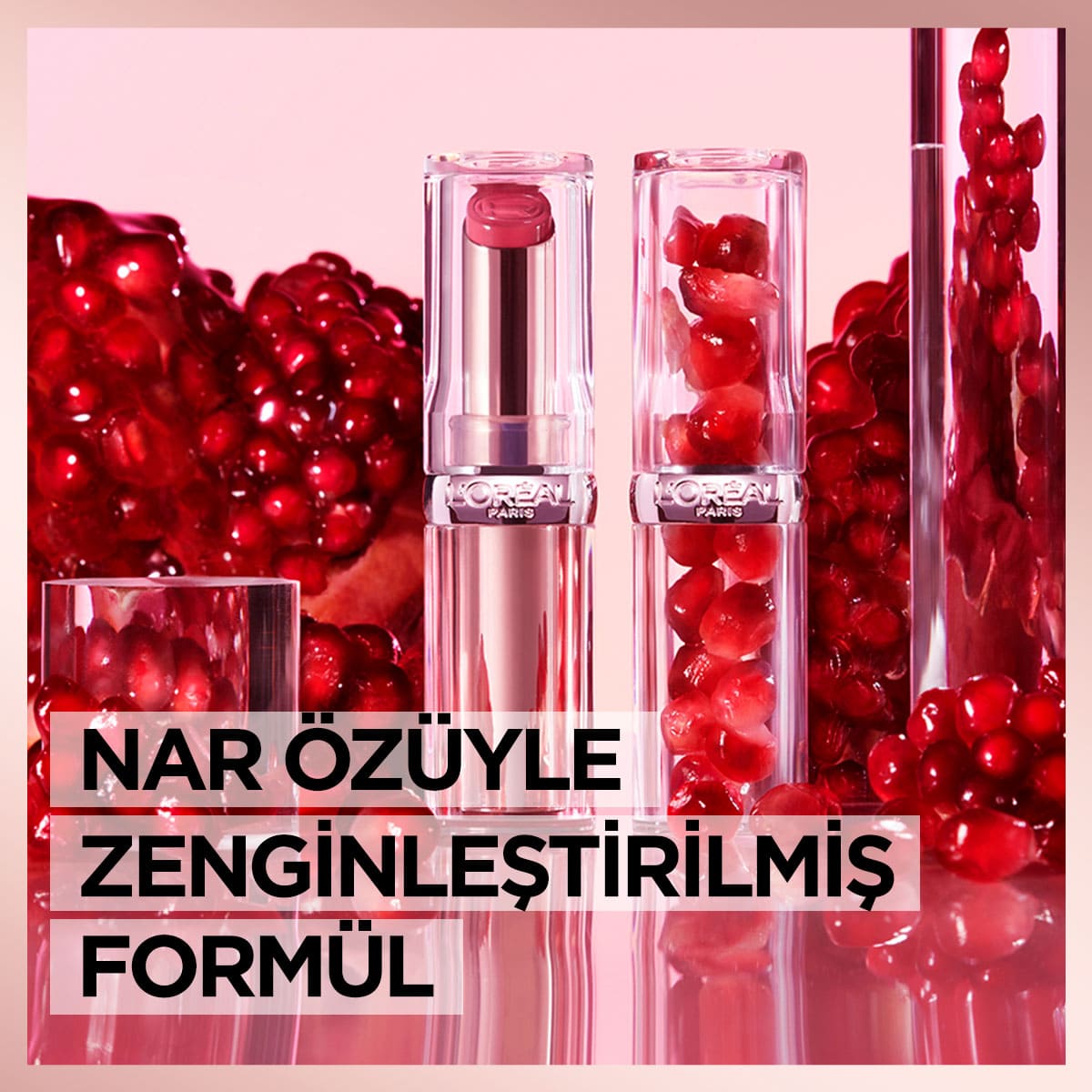 Loreal Paris Glow Paradise Balm - in - Lipstick - Işıltı Veren Ruj 191 Nude Heaven - Melori