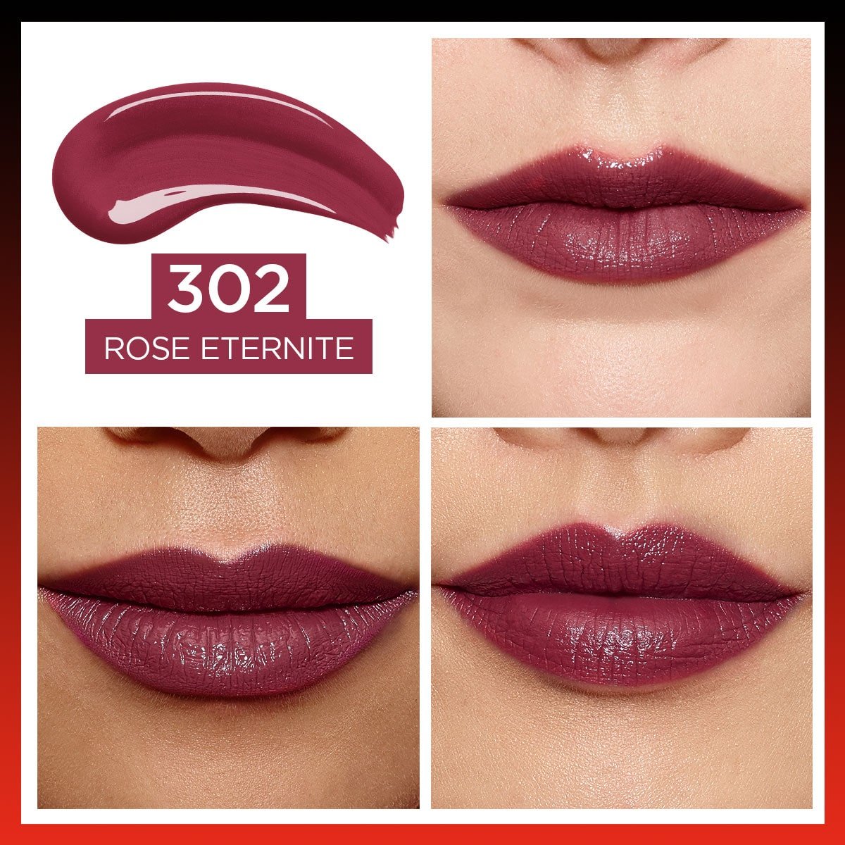 Loreal Paris Infaillible 2 - Step 24 Saat Kalıcı Likit Ruj & Balm - 302 Rose Eternite - Melori