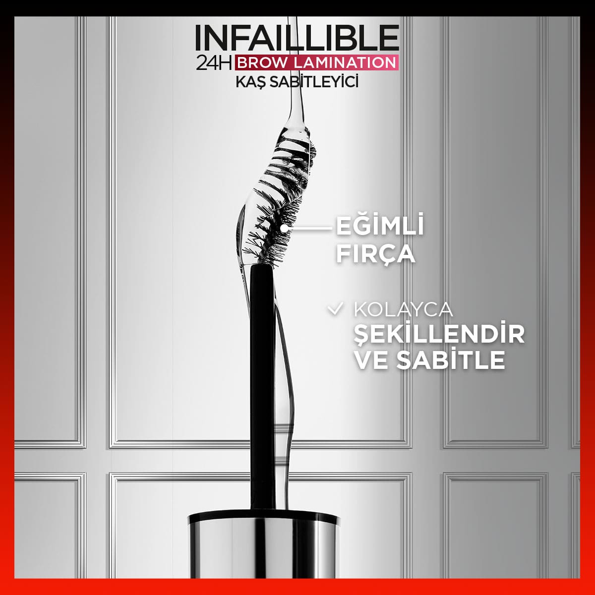 Loreal Paris Infaillible 24H Brow Lamination Şeffaf Kaş Sabitleyici - Melori
