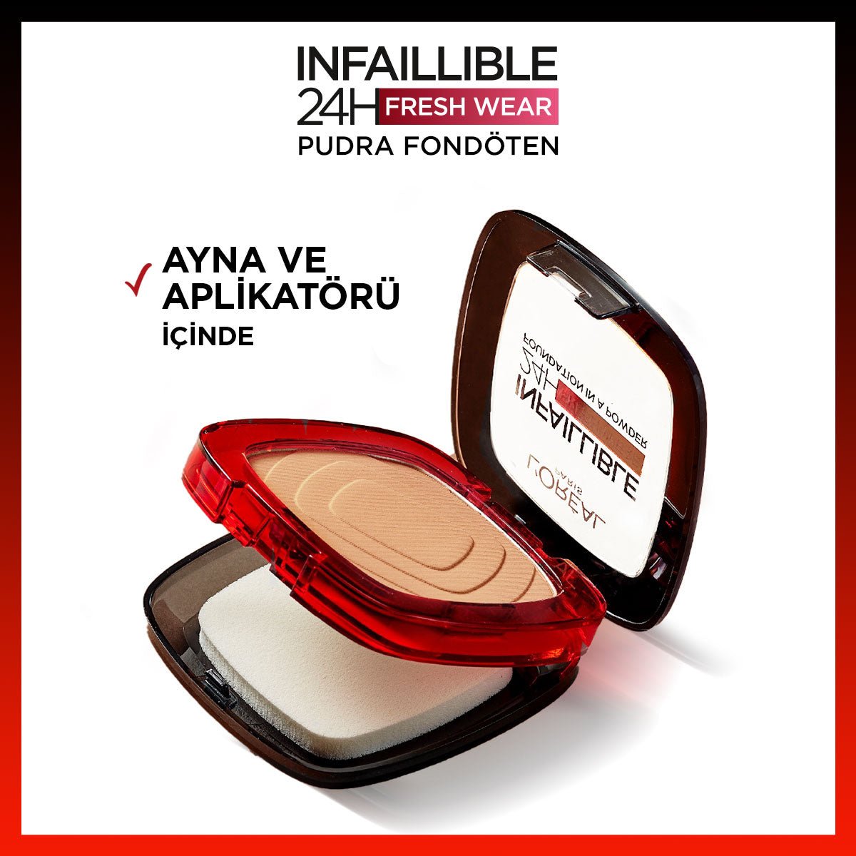 Loreal Paris Infaillible 24H Fresh Wear Pudra Fondöten 220 Sand - Melori