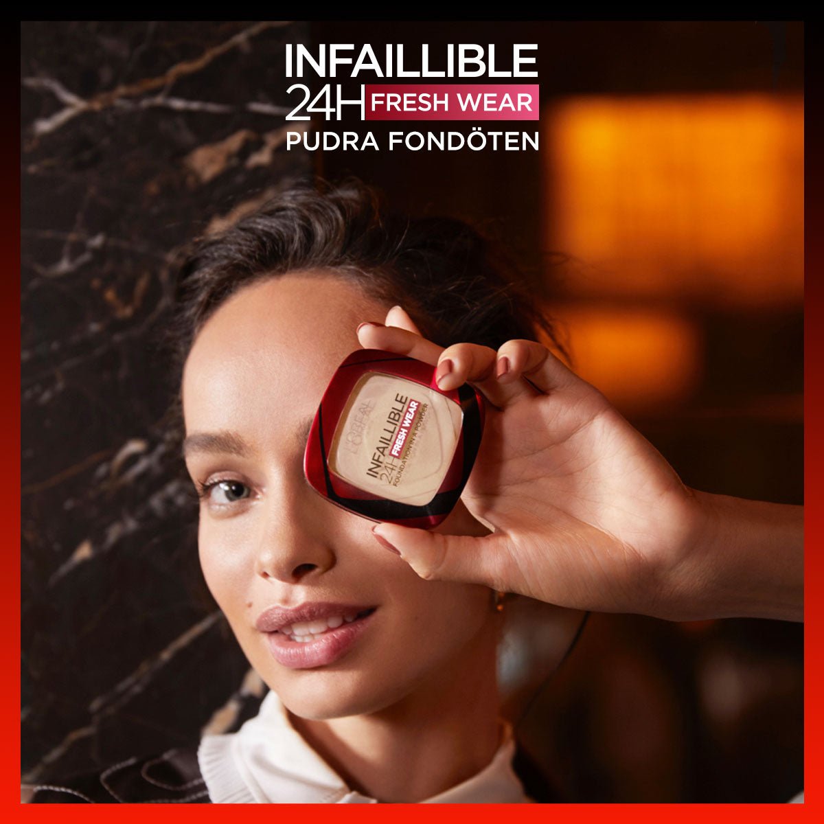 Loreal Paris Infaillible 24H Fresh Wear Pudra Fondöten 220 Sand - Melori