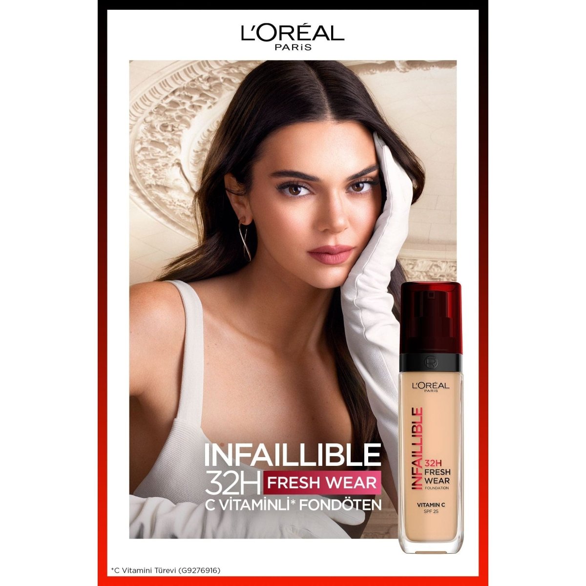 Loreal Paris Infaillible 32H Fresh Wear C Vitaminli Fondöten - 220 Sand - Melori