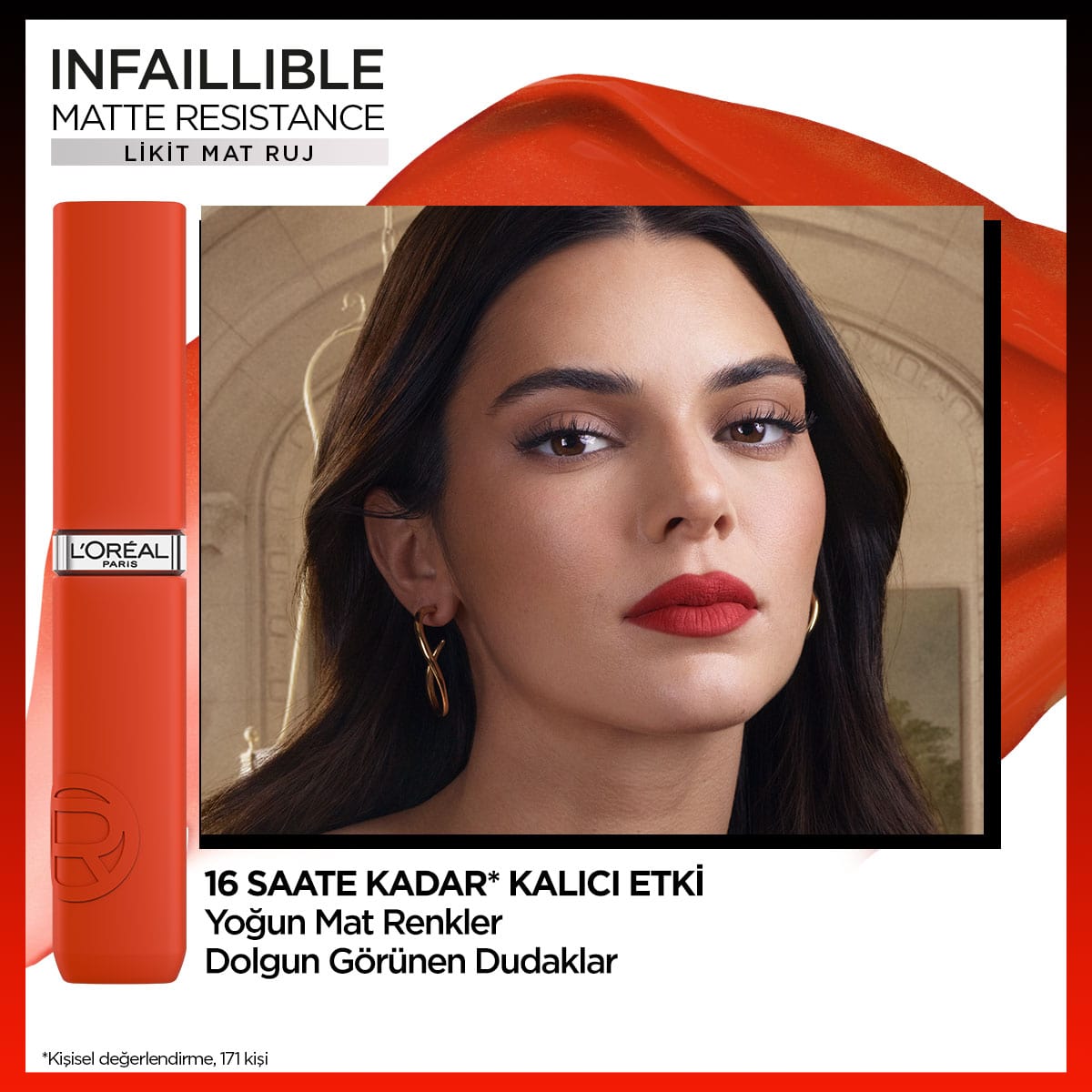 Loreal Paris Infaillible Matte Resistance Likit Mat Ruj - 115 Snooze Your Alarm - Melori