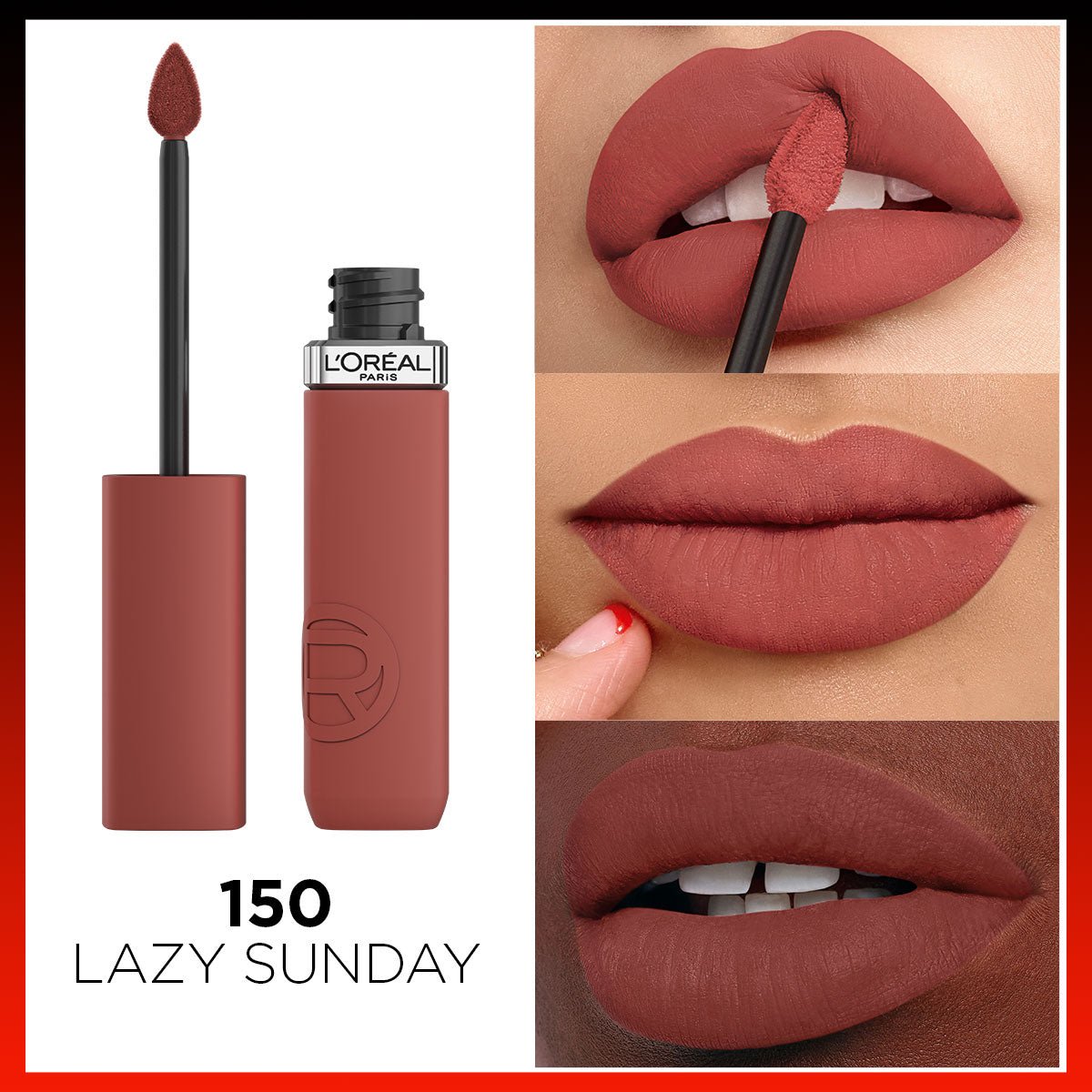 Loreal Paris Infaillible Matte Resistance Likit Mat Ruj - 150 Lazy Sunday - Melori
