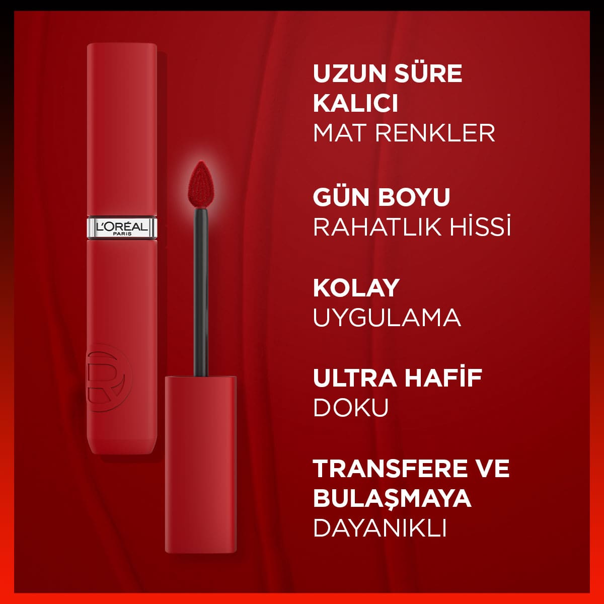 Loreal Paris Infaillible Matte Resistance Likit Mat Ruj - 420 Le Rouge Paris - Melori