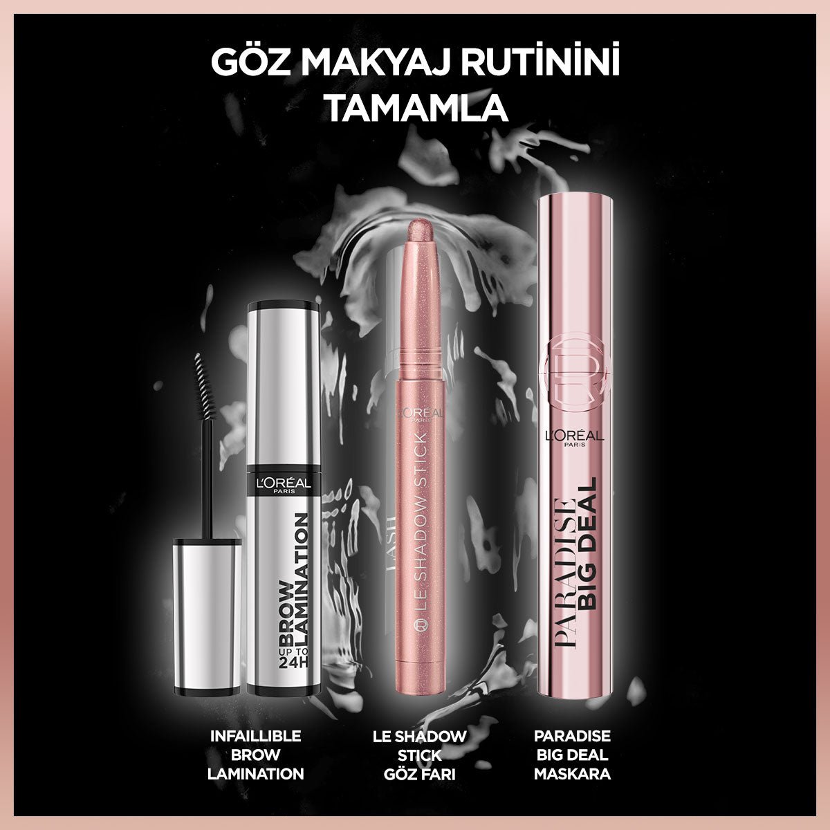 Loreal Paris Le Shadow Stick Göz Farı - 120 Magnetic Mauve - Melori