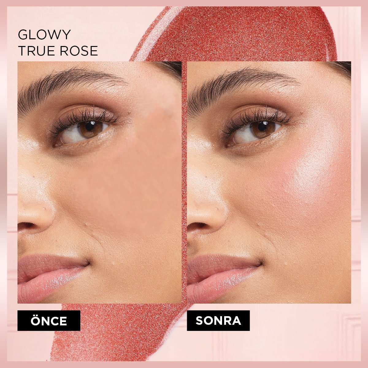 Loreal Paris Lumi Blush Likit Allık - 630 Glowy True Rose - Melori