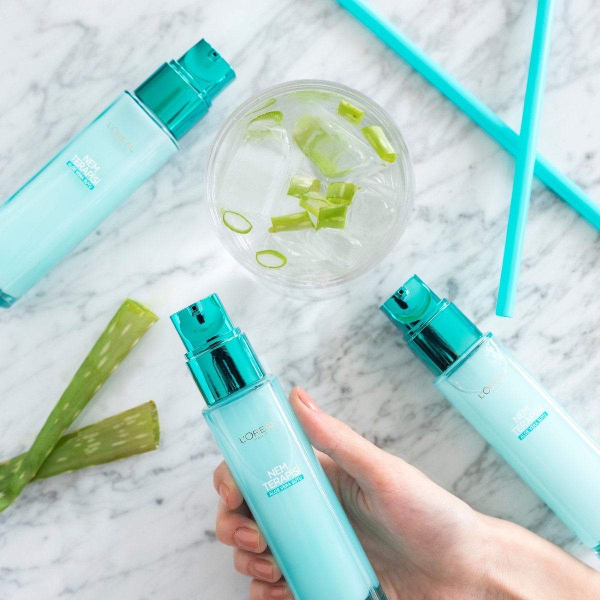 Loreal Paris Nem Terapisi Aloe Vera Suyu Normalden Kuruya Ciltler 70 ml - Melori