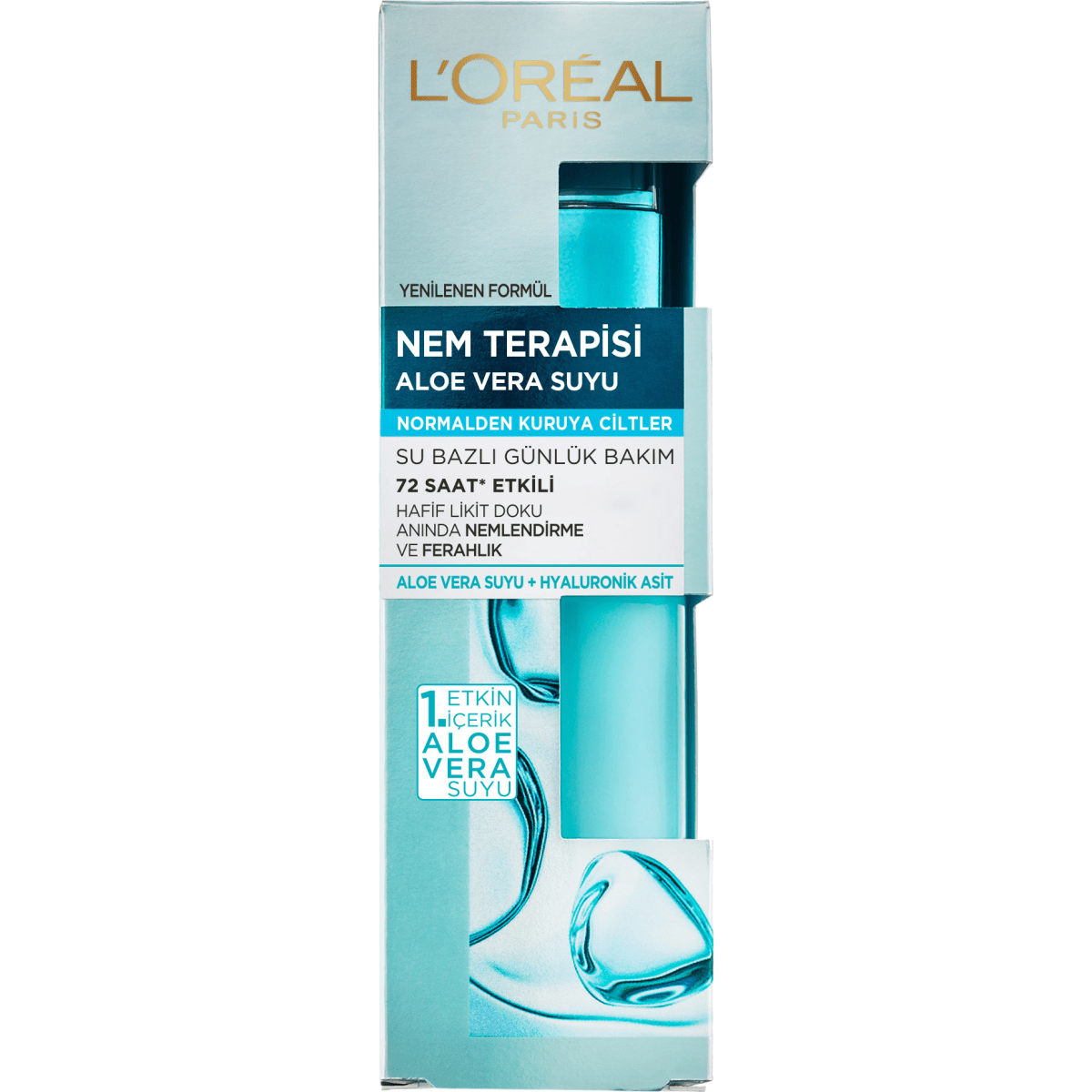 Loreal Paris Nem Terapisi Aloe Vera Suyu Normalden Kuruya Ciltler 70 ml - Melori