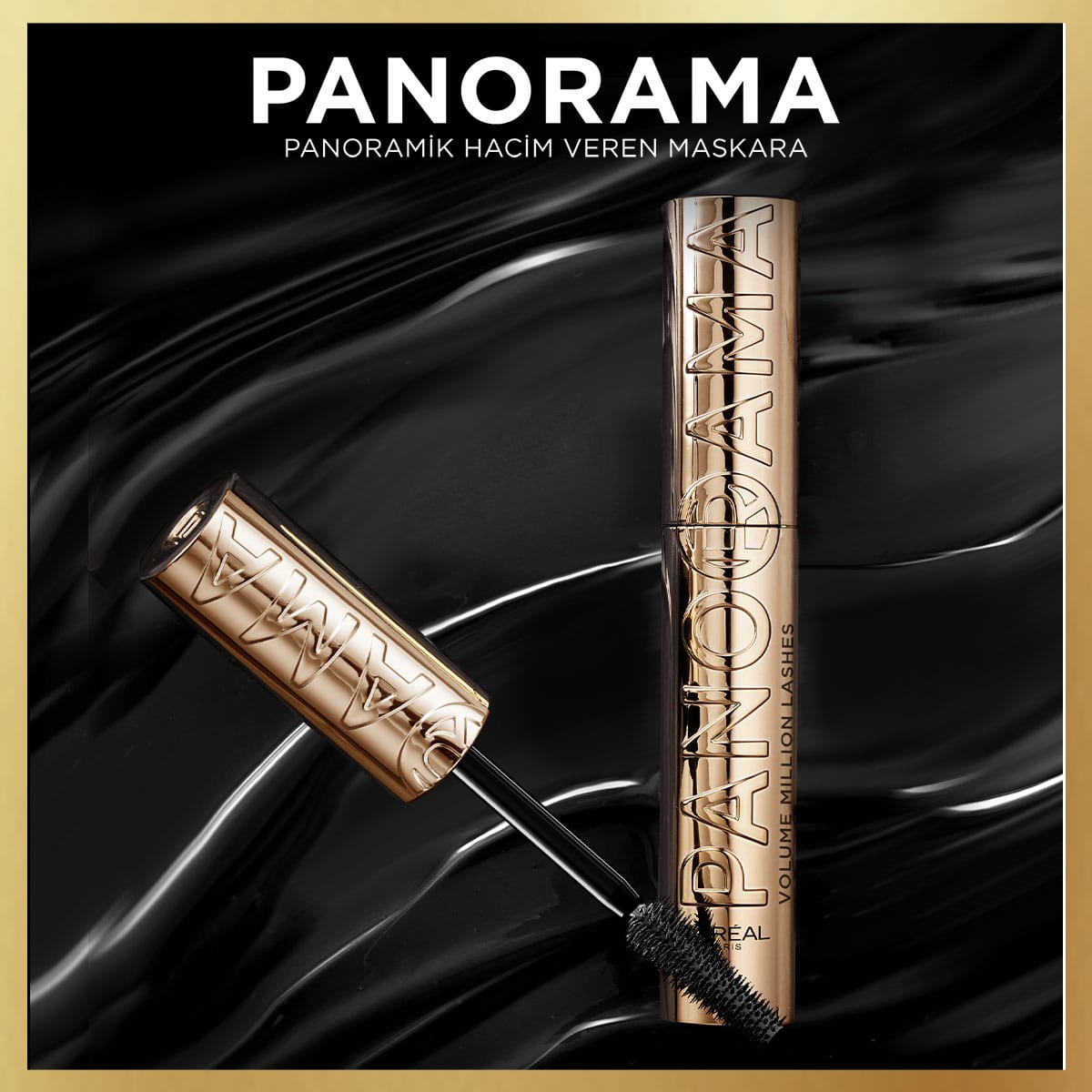 Loreal Paris Panorama Hacim Veren Maskara Siyah - Melori