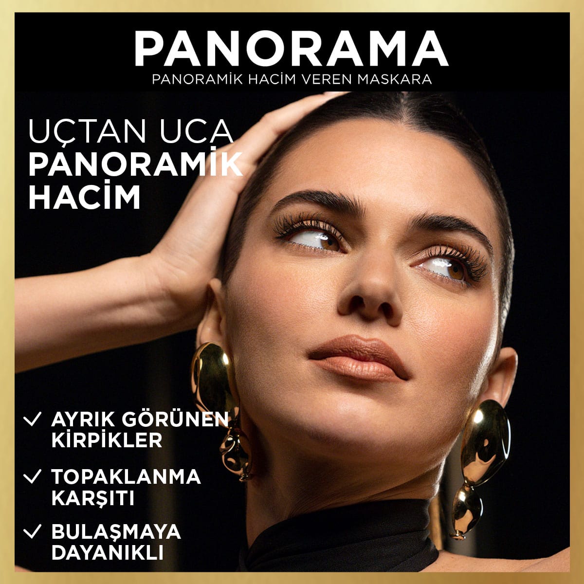 Loreal Paris Panorama Hacim Veren Maskara Siyah - Melori