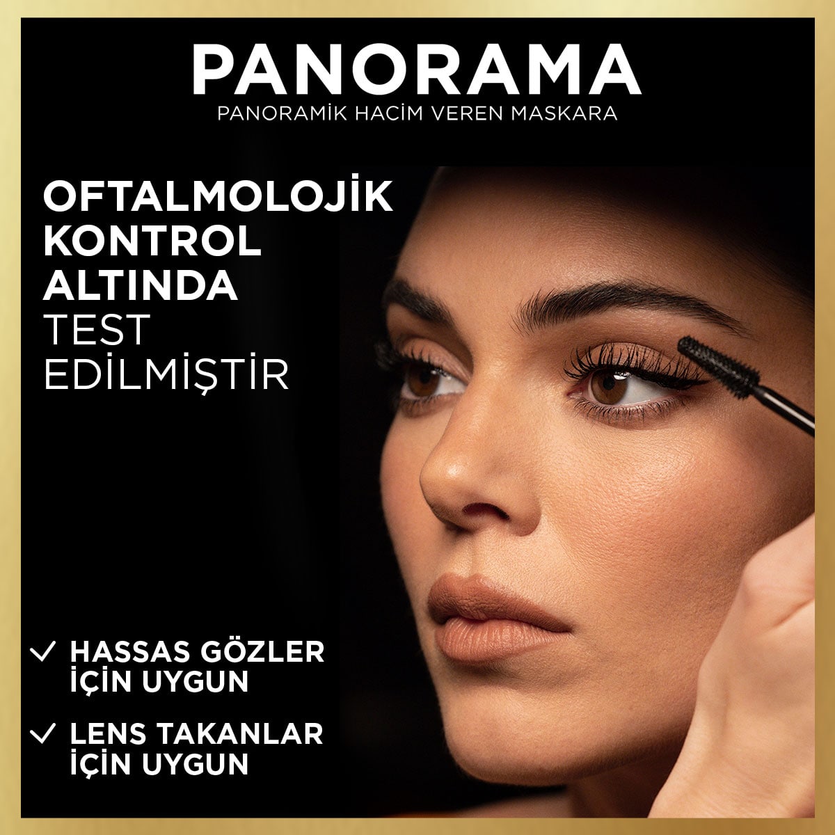 Loreal Paris Panorama Hacim Veren Maskara Siyah - Melori