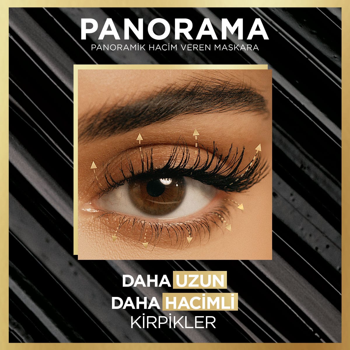 Loreal Paris Panorama Hacim Veren Maskara Siyah - Melori