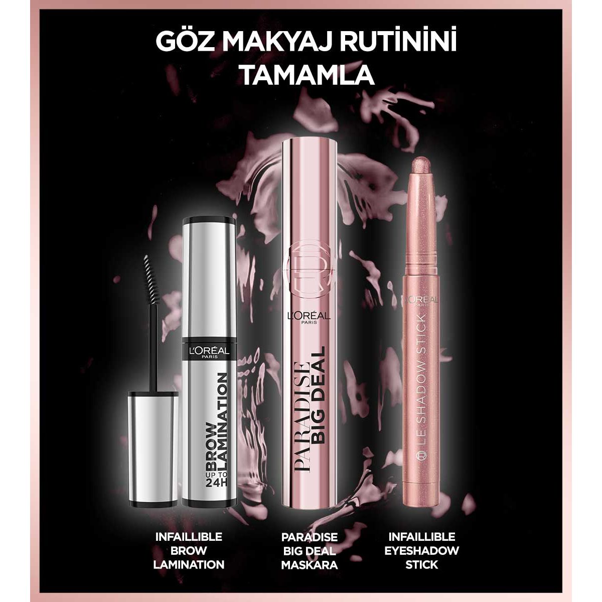 Loreal Paris Paradise Big Deal Maskara - Siyah - Melori