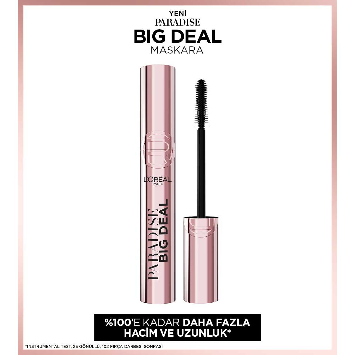 Loreal Paris Paradise Big Deal Maskara - Siyah - Melori