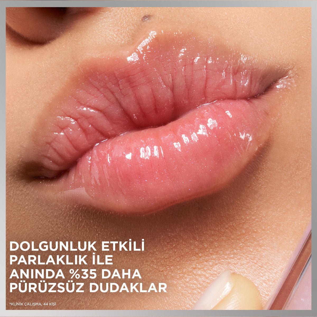 Loreal Paris Plump Ambition Hyaluron Lip Oil Besleyici ve Nemlendirici Dudak Parlatıcısı - 510 La Nuit Sparkle - Melori