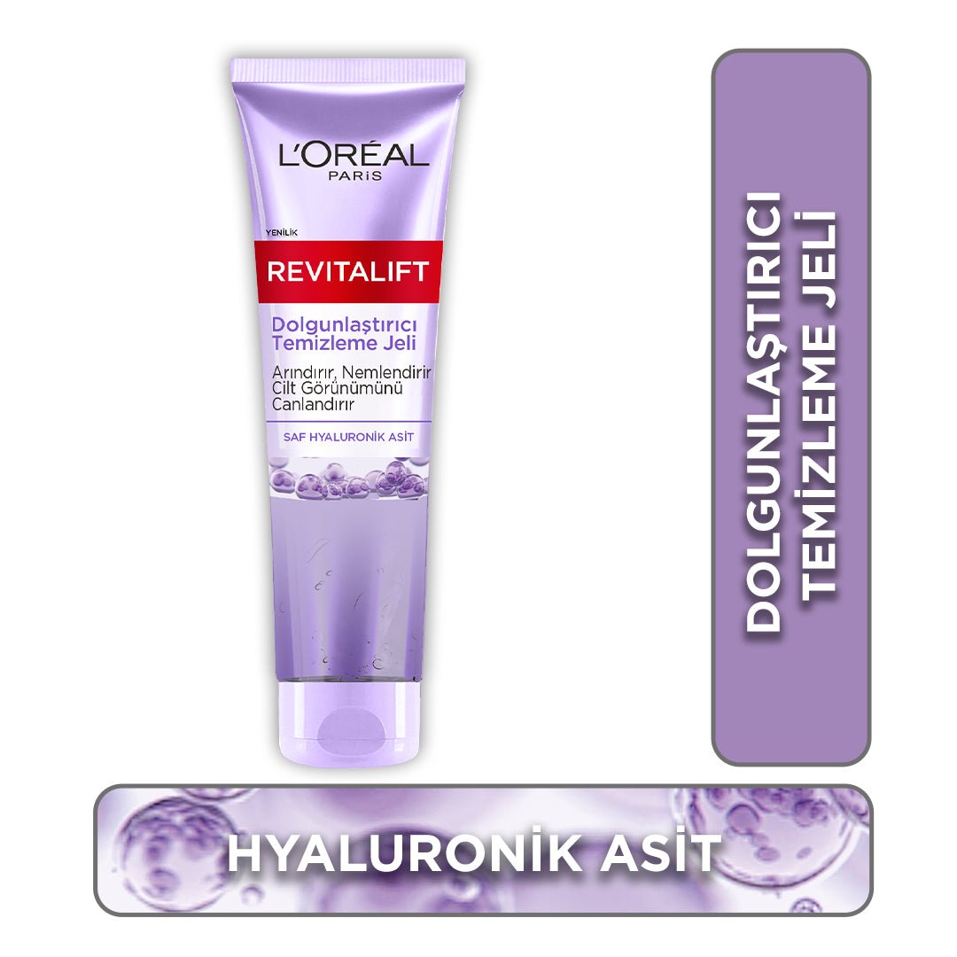 Loreal Paris Revitalift Dolgunlaştırıcı Temizleme Jeli 150ml - Hyaluronik Asit - Melori