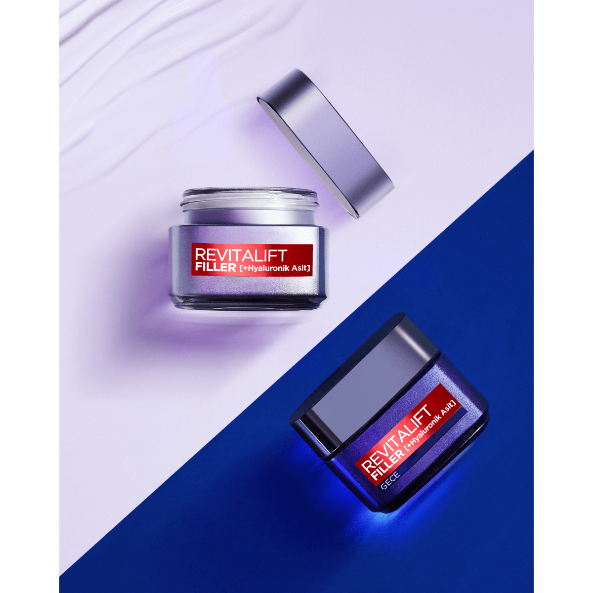 Loreal Paris Revitalift Filler Yoğun Dolgunlaştırıcı Yaşlanma Karşıtı Gece Kremi 50ml - Hyaluronik Asit - Melori