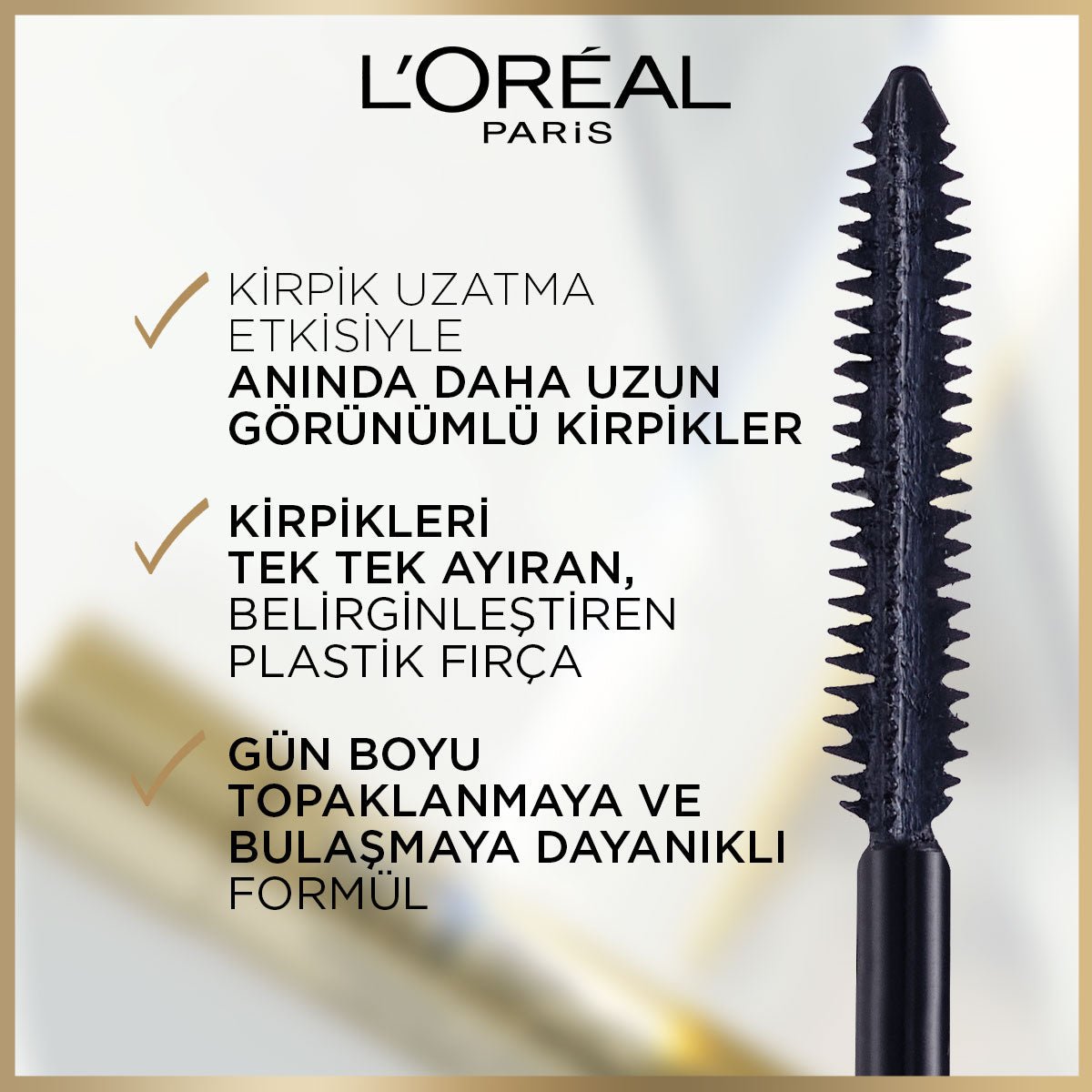 Loreal Paris Telescopic Maskara - Siyah - Melori