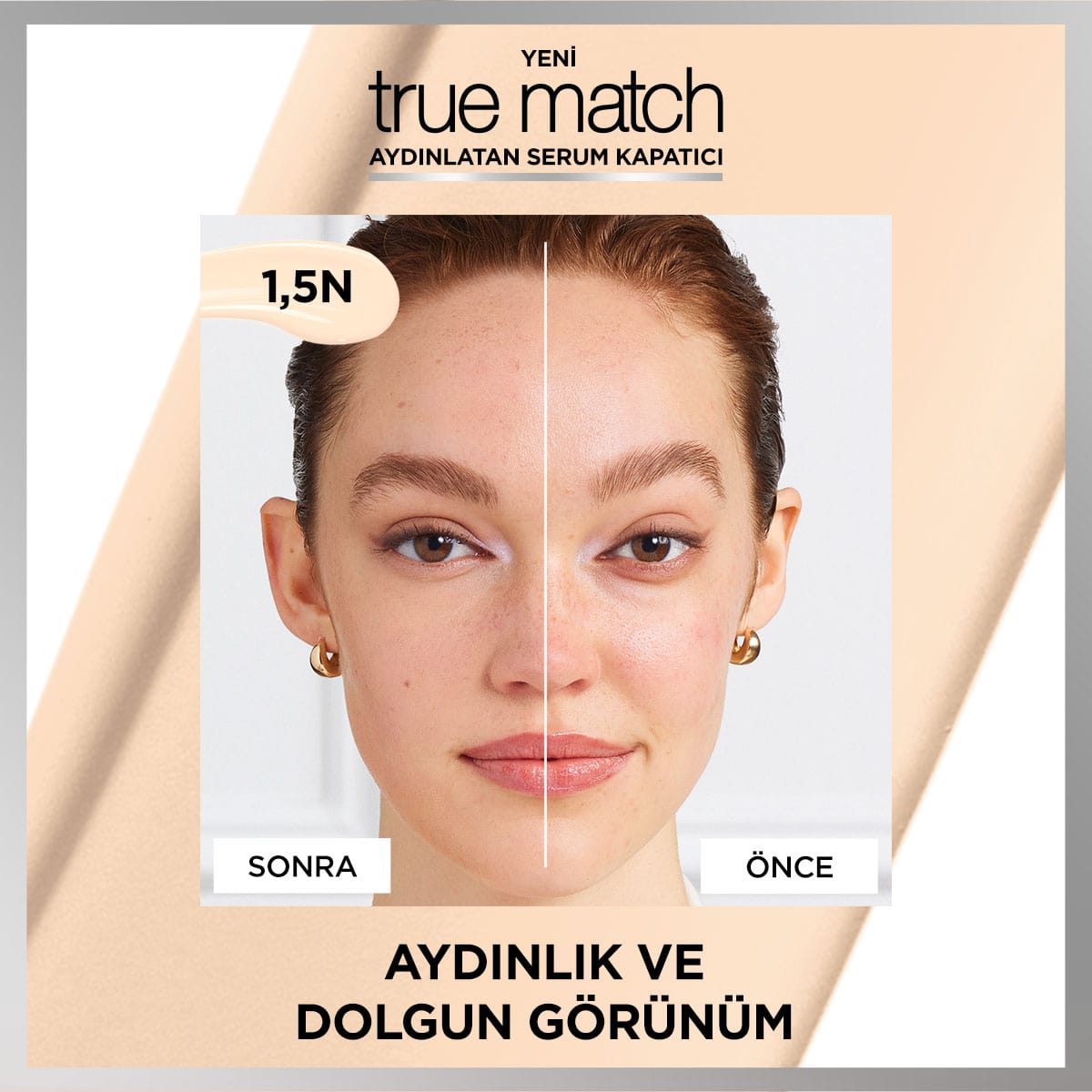 Loreal Paris True Match Aydınlatan Serum Kapatıcı - 1.5N 11 ml - Melori