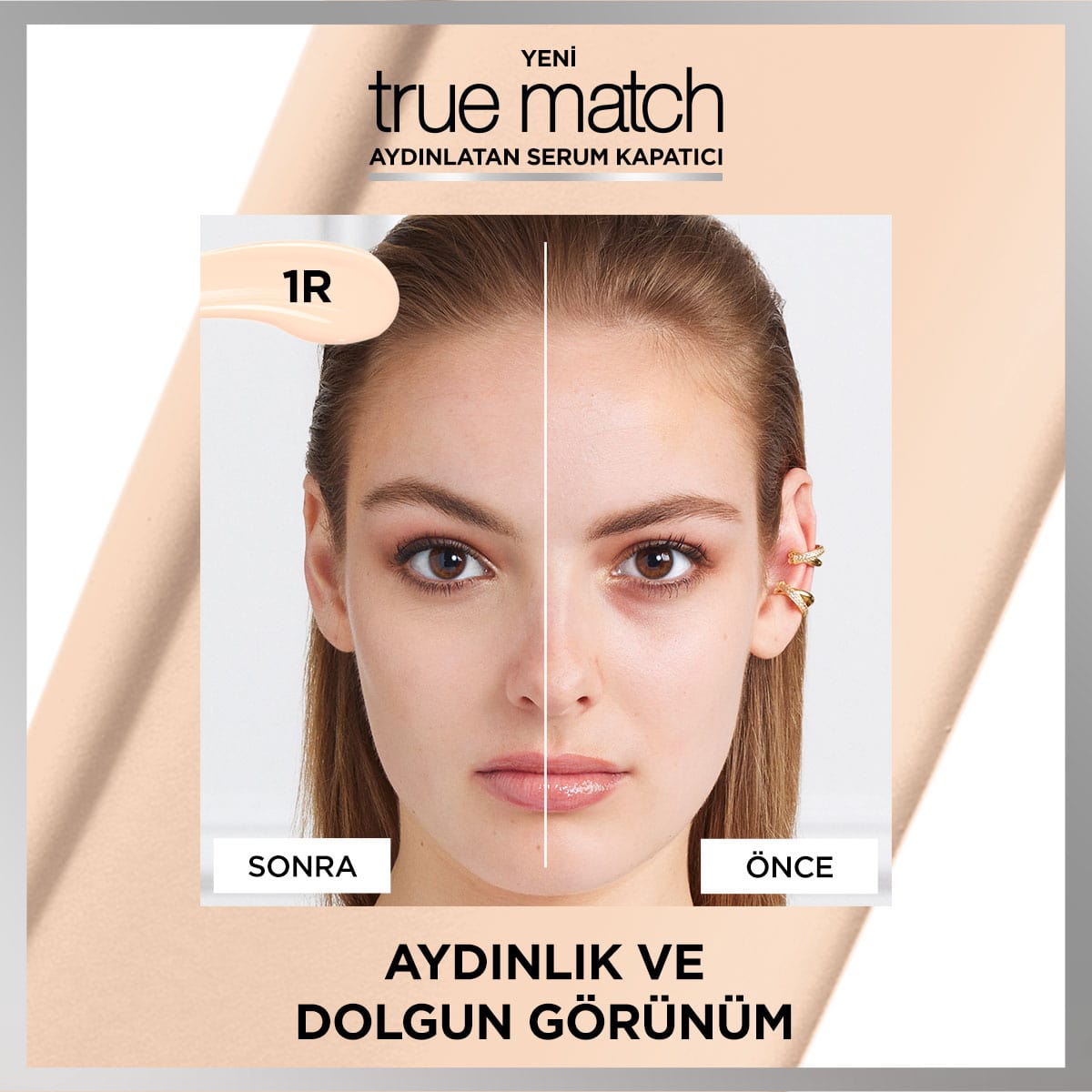 Loreal Paris True Match Aydınlatan Serum Kapatıcı - 1R 11 ml - Melori