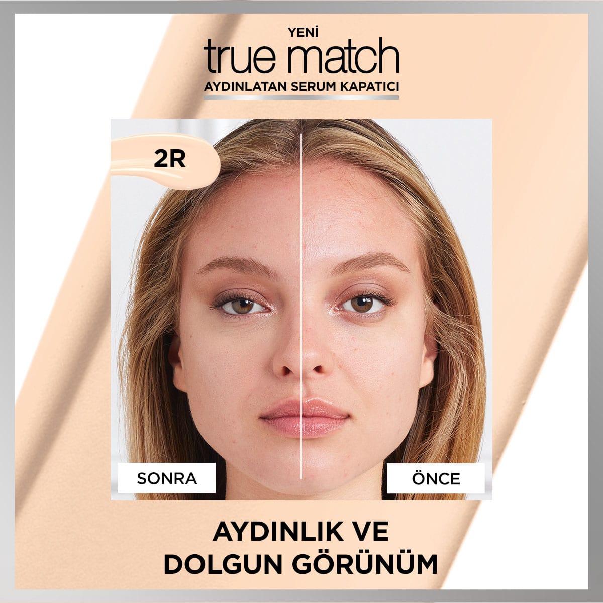Loreal Paris True Match Aydınlatan Serum Kapatıcı - 2R 11 ml - Melori