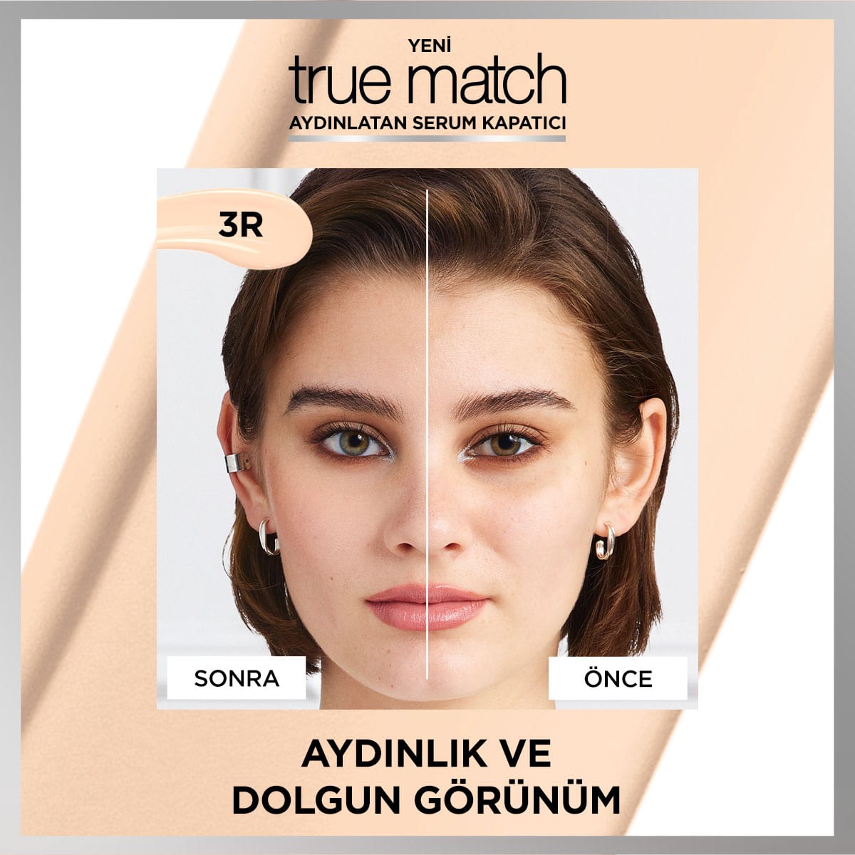 Loreal Paris True Match Aydınlatan Serum Kapatıcı - 3R 11 ml - Melori