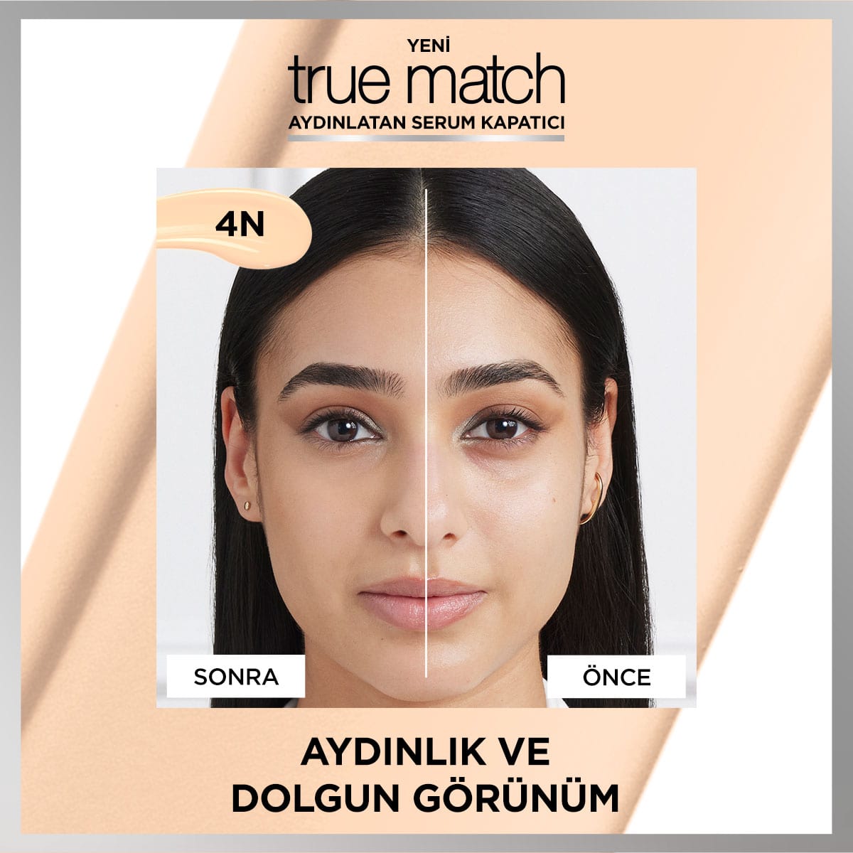 Loreal Paris True Match Aydınlatan Serum Kapatıcı - 4N 11 ml - Melori