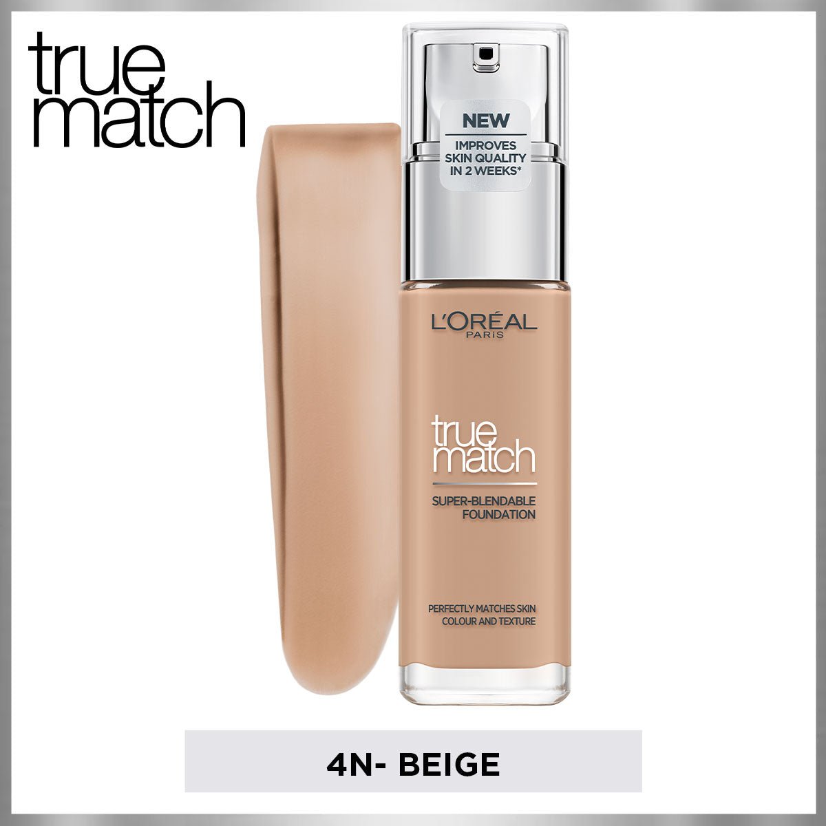 Loreal Paris True Match Bakım Yapan Fondöten 4N BEIGE - Melori