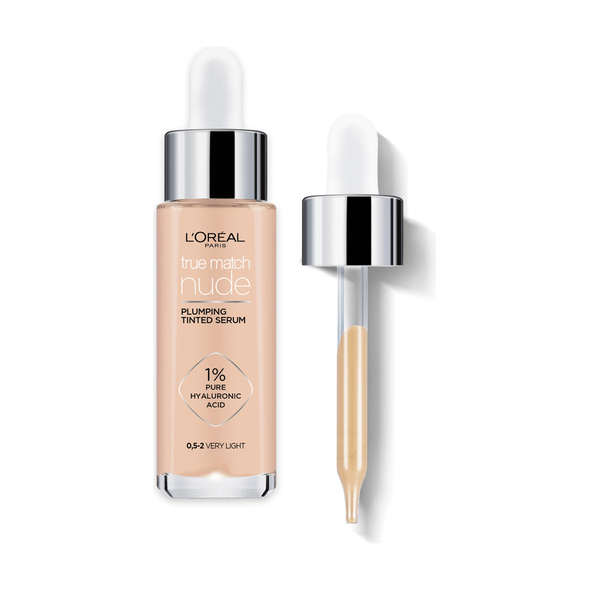 Loreal Paris True Match Nude Fondöten Serum 0.5 - 2 Very Light - Melori