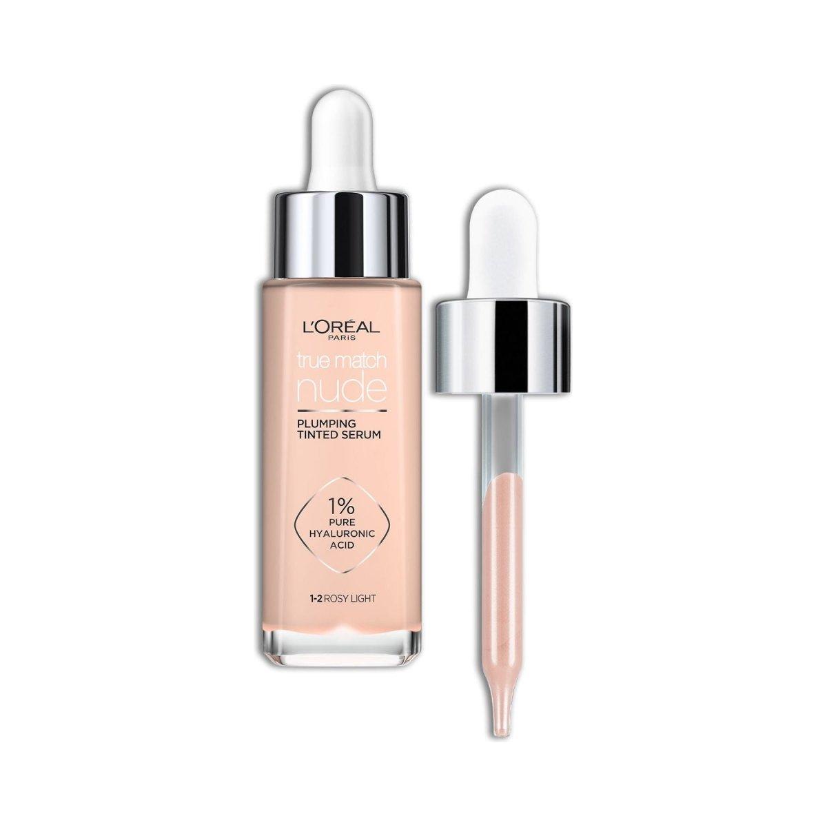 Loreal Paris True Match Nude Fondöten Serum 1 - 2 Rosy Light - Melori