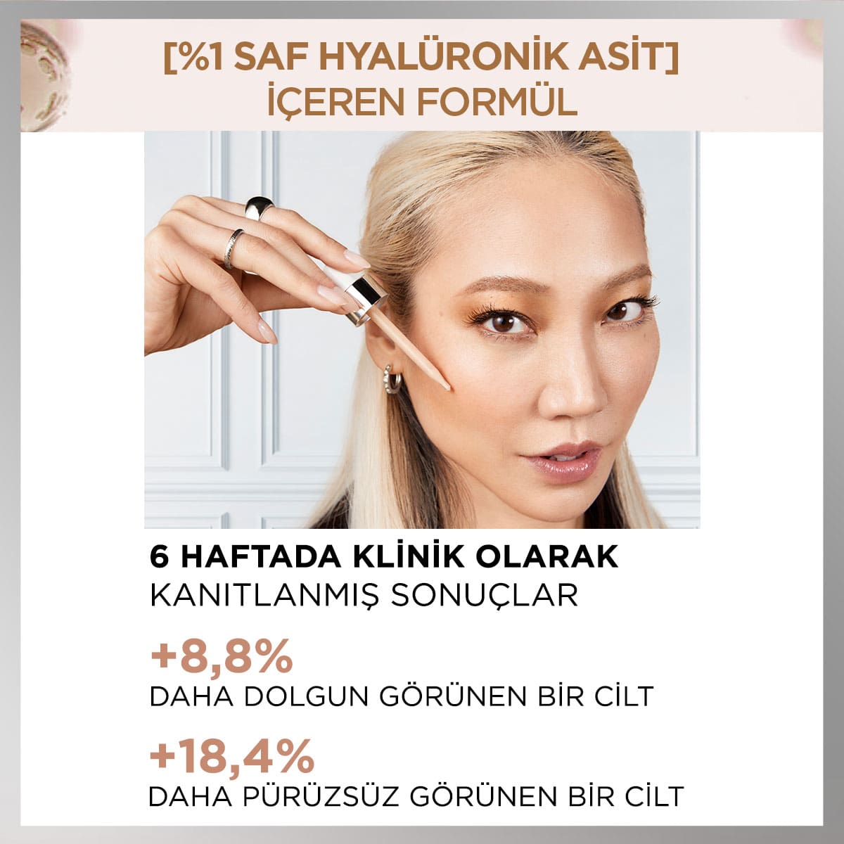 Loreal Paris True Match Nude Fondöten Serum 1 - 2 Rosy Light - Melori