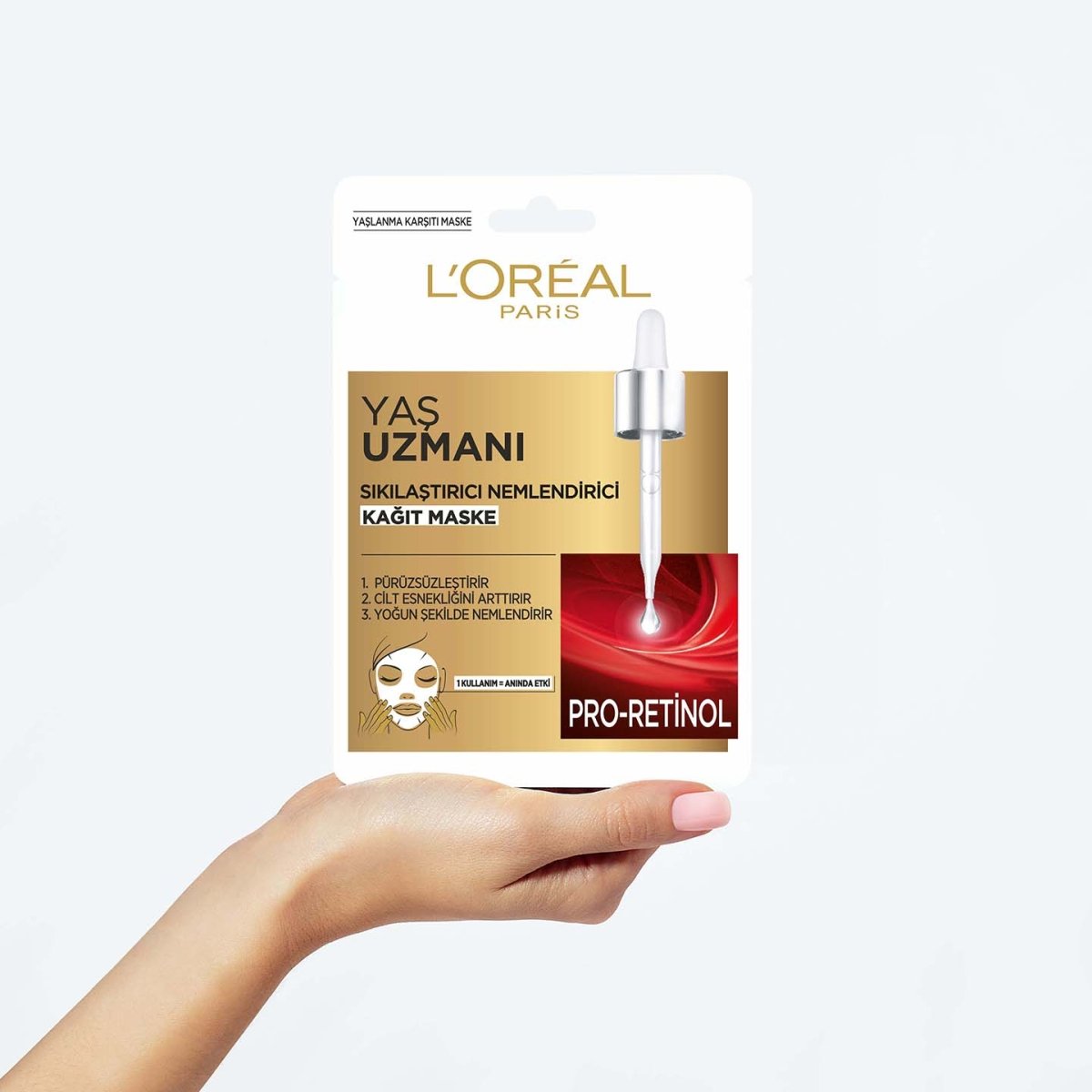 Loreal Paris Yaş Uzmanı Sıkılaştırıcı & Nemlendirici Kağıt Maske - Melori